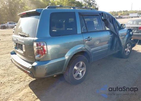 2008 Honda Pilot Ex-L из США, поврежденный, VIN 5FNYF18668B018368